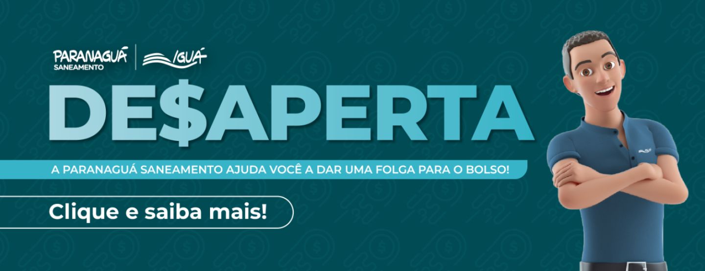 Paranaguá Saneamento oferece descontos e facilidades para negociação de dívidas