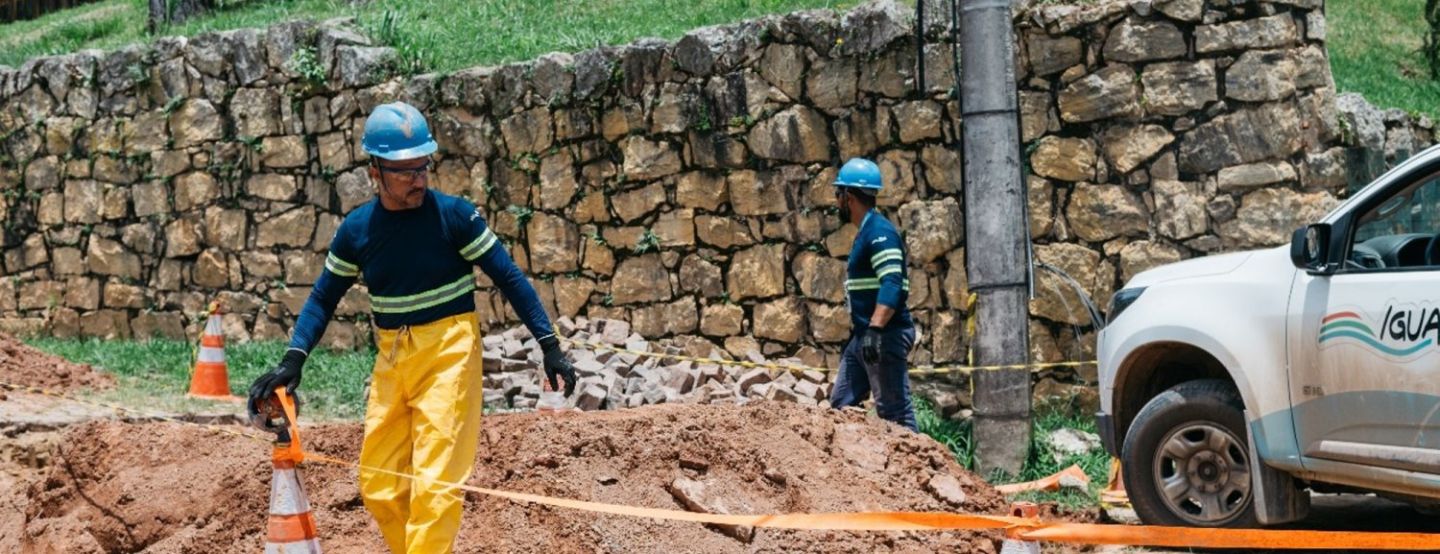 Iguá programa melhorias nas redes de distribuição de água nesta quinta-feira (20), durante redução na vazão da ETA Guandu