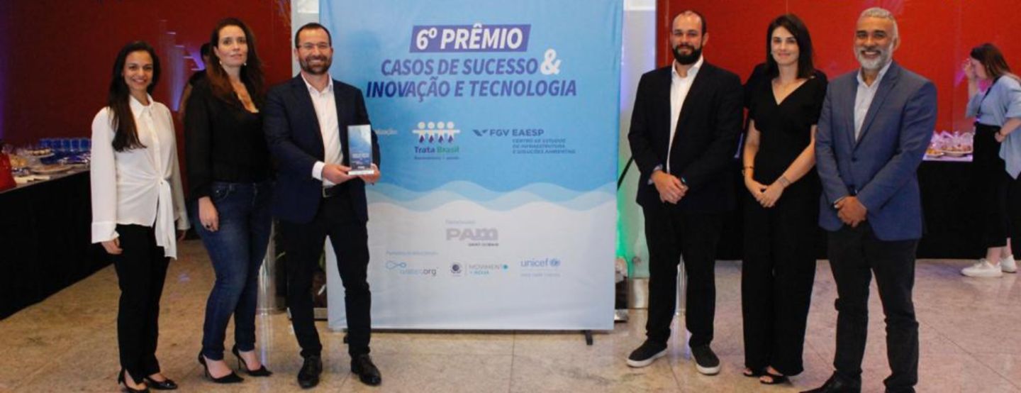 Cuiabá recebe premiação nacional por investimento em saneamento básico Cuiabá recebe premiação nacional por investimento em saneamento básico